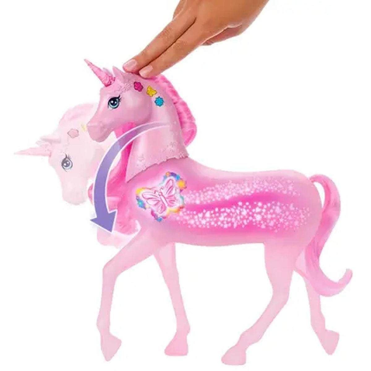 Mattel Barbie Licorne sons et lumières
