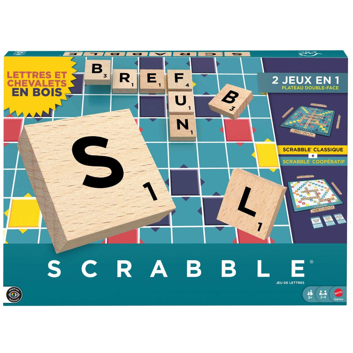 Scrabble Classique 2 en 1