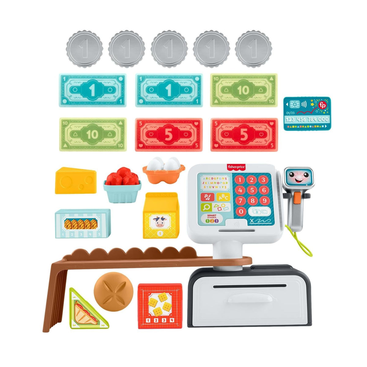 Fisher Price Caisse enregistreuse et ses accessoires
