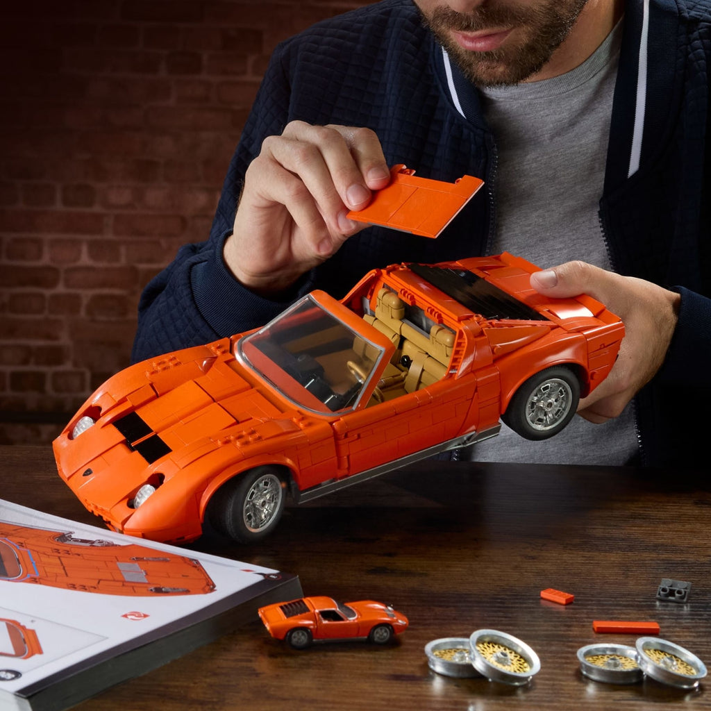 Mattel Coffret de Construction Lamborghini Miura P400 SV de 1971 Hot Wheels