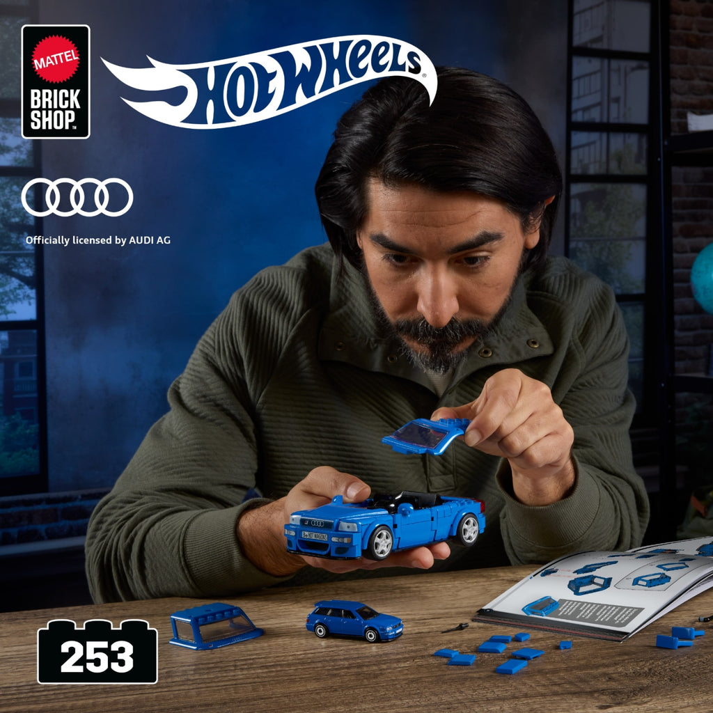 Mattel Voiture Hot Wheels à construire '94 Audi Avant RS 2 Brick Shop