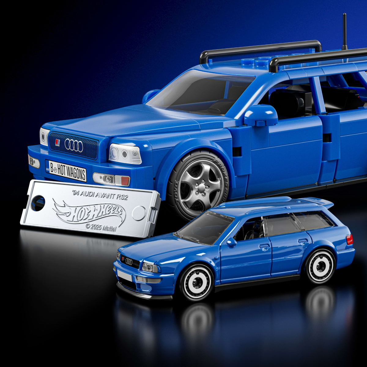 Mattel Voiture Hot Wheels à construire '94 Audi Avant RS 2 Brick Shop