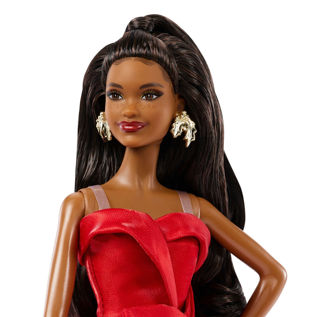 Mattel Poupée Barbie Joyeux Noël 2026 Brune