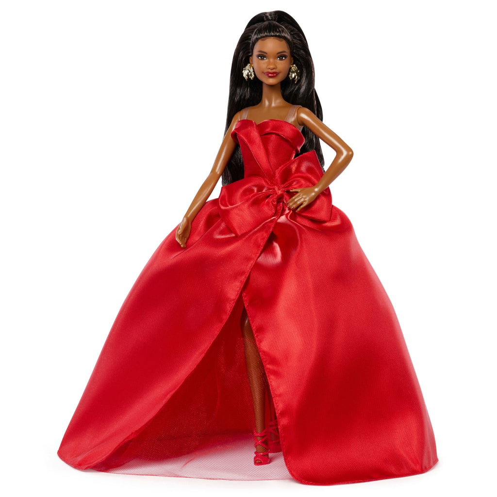 Mattel Poupée Barbie Joyeux Noël 2026 Brune