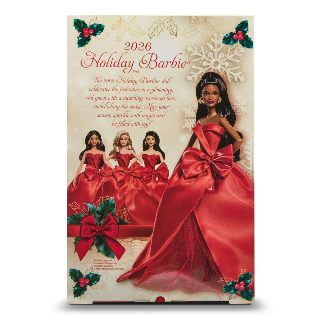 Mattel Poupée Barbie Joyeux Noël 2026 Brune