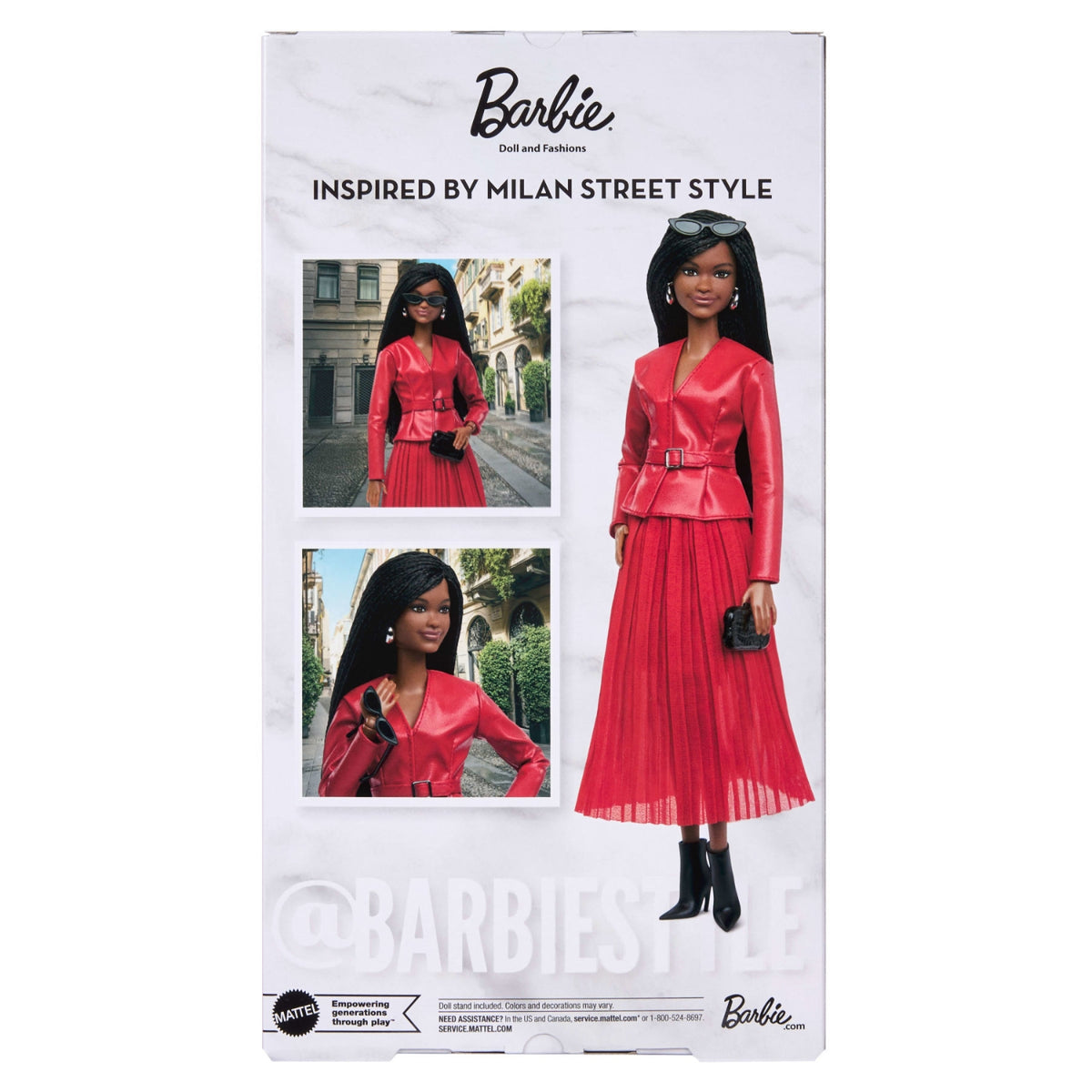 Mattel Poupée Barbie @BarbieStyle Fashion Week Milan