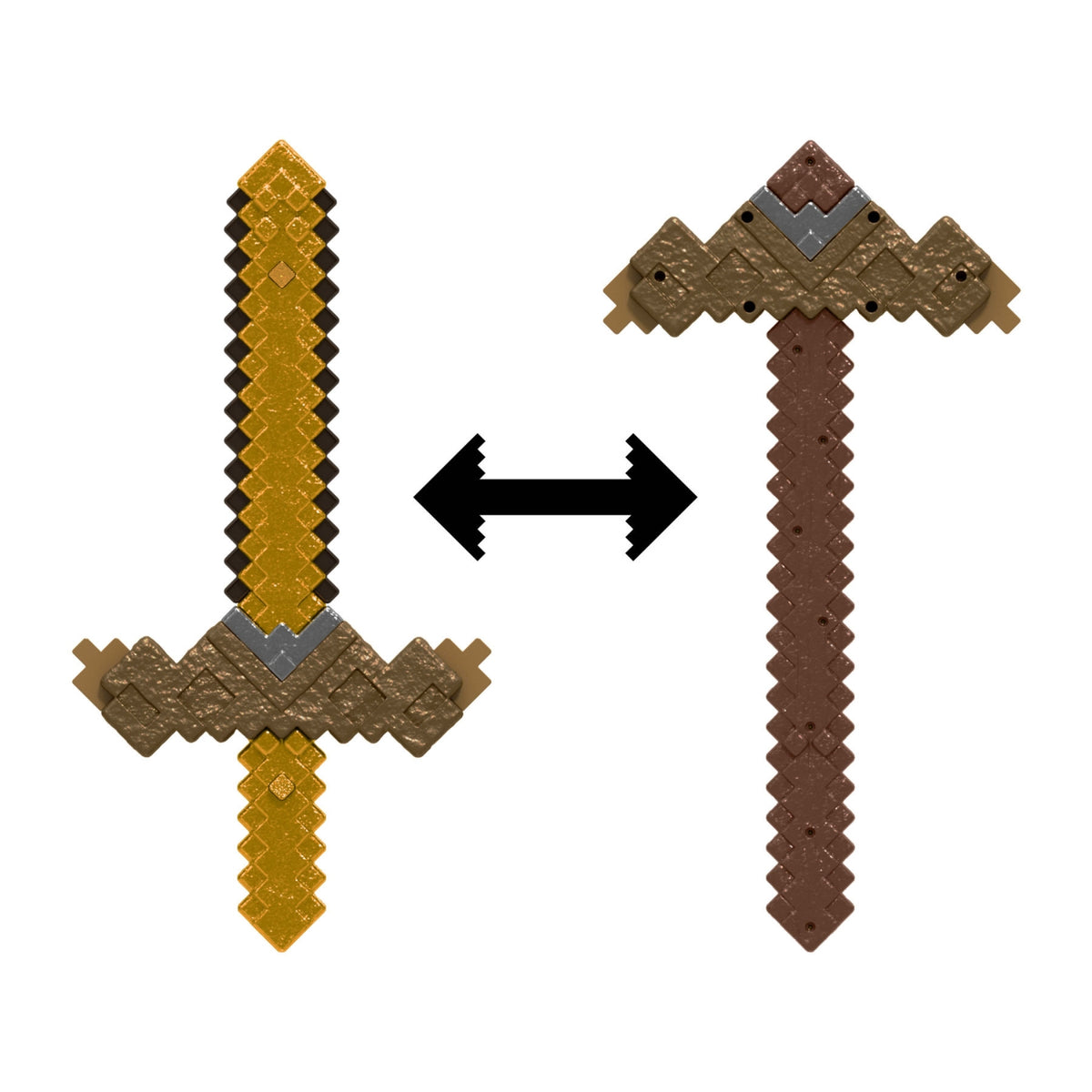 Mattel Épée-Pioche Transformable Minecraft
