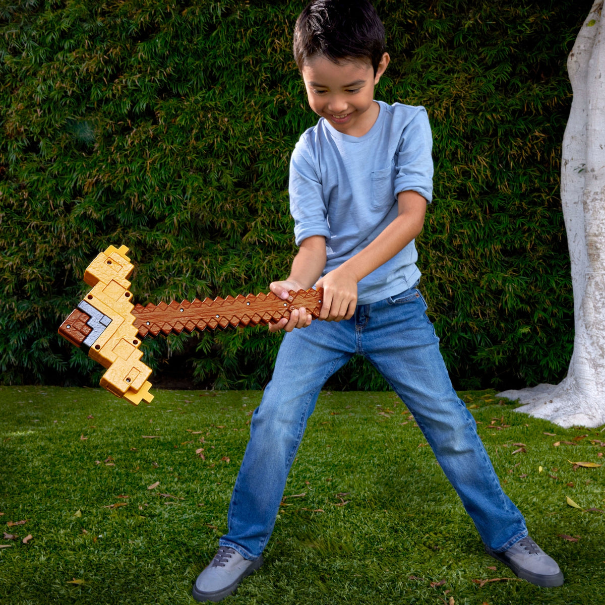Mattel Épée-Pioche Transformable Minecraft