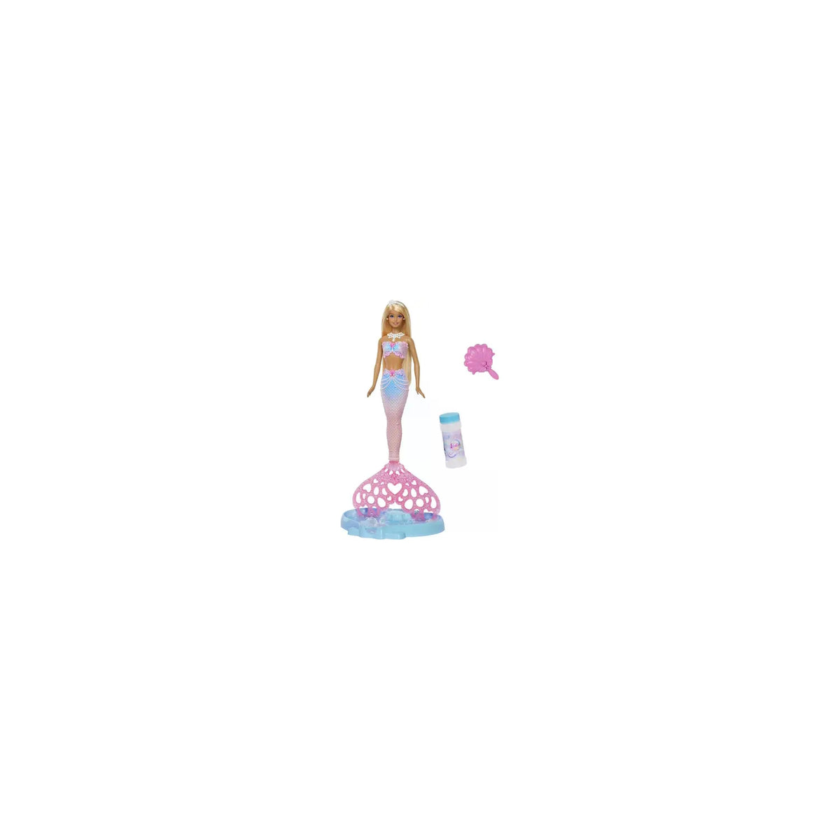 Poupée barbie sirène bulle magique