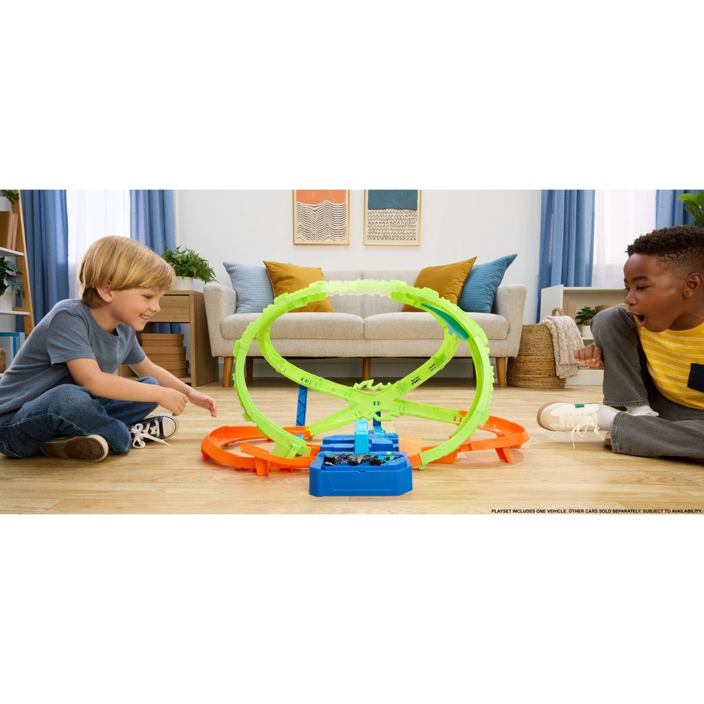 Mattel Circuit Hot Wheels Piste Crash Hypersphère
