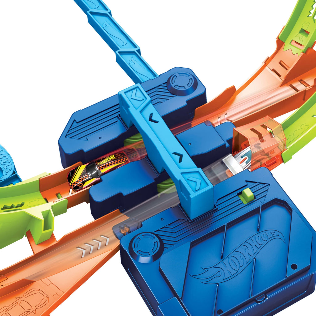 Mattel Circuit Hot Wheels Piste Crash Hypersphère