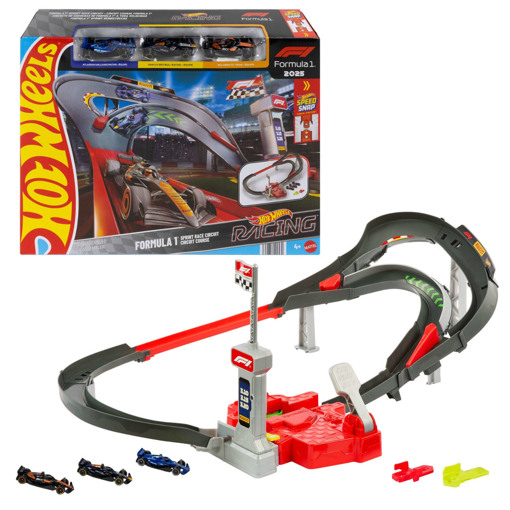Mattel Coffret Circuit Course F1 Hot Wheels