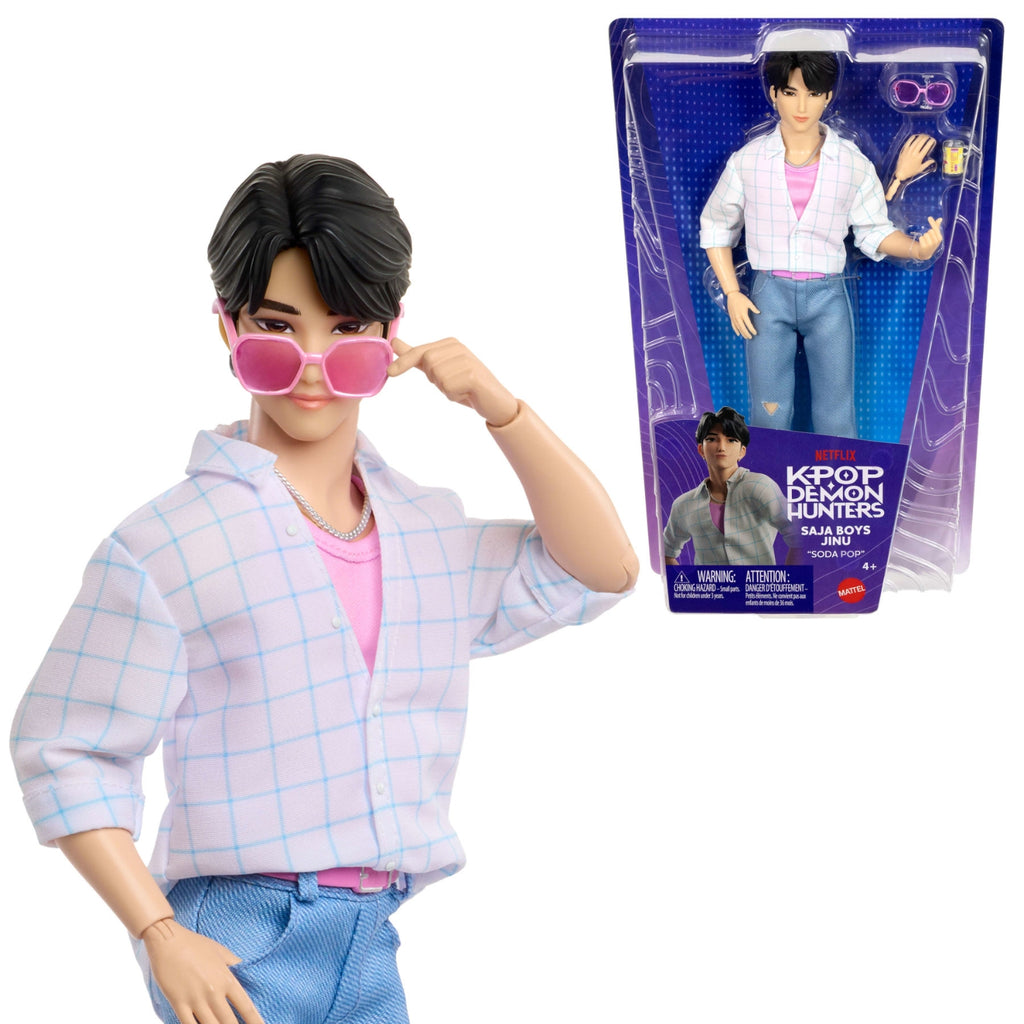 Mattel Poupée Kpop Demon Hunters Jinu Soda Pop de Saja Boys
