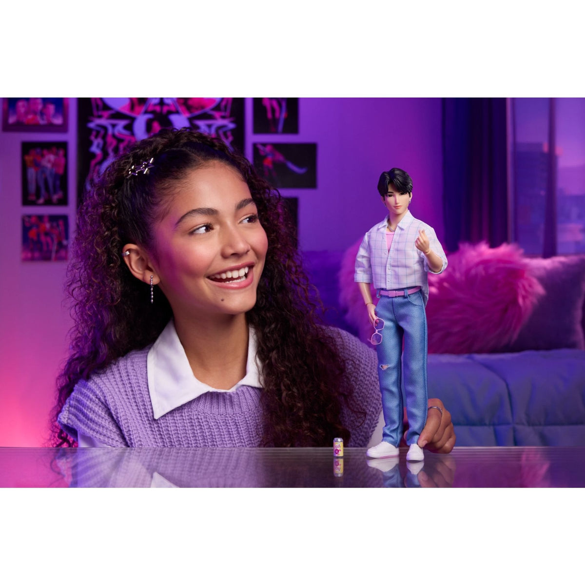 Mattel Poupée Kpop Demon Hunters Jinu Soda Pop de Saja Boys