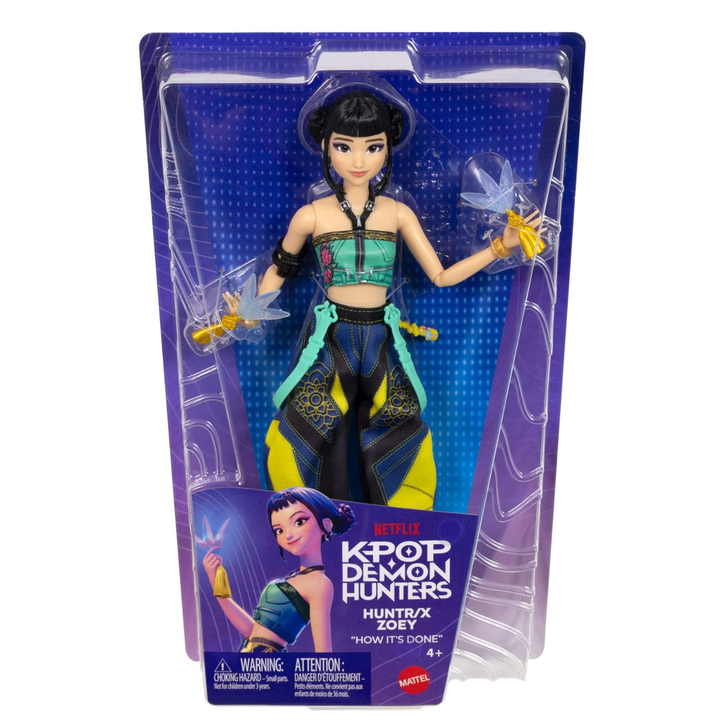 Mattel Poupée Kpop Demon Hunters Zoey How it's Done de Huntr/x