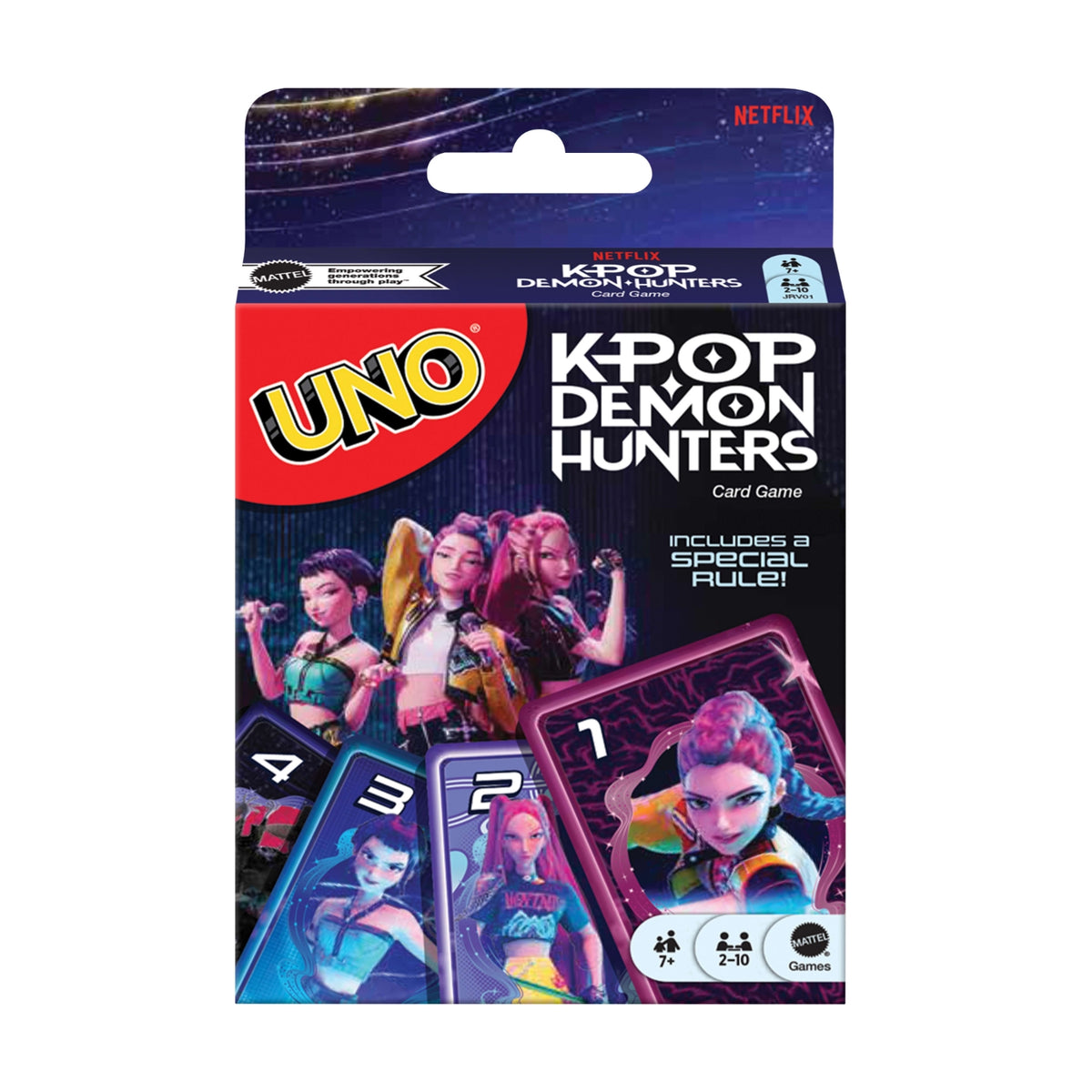 Mattel Uno KPop Demon Hunters