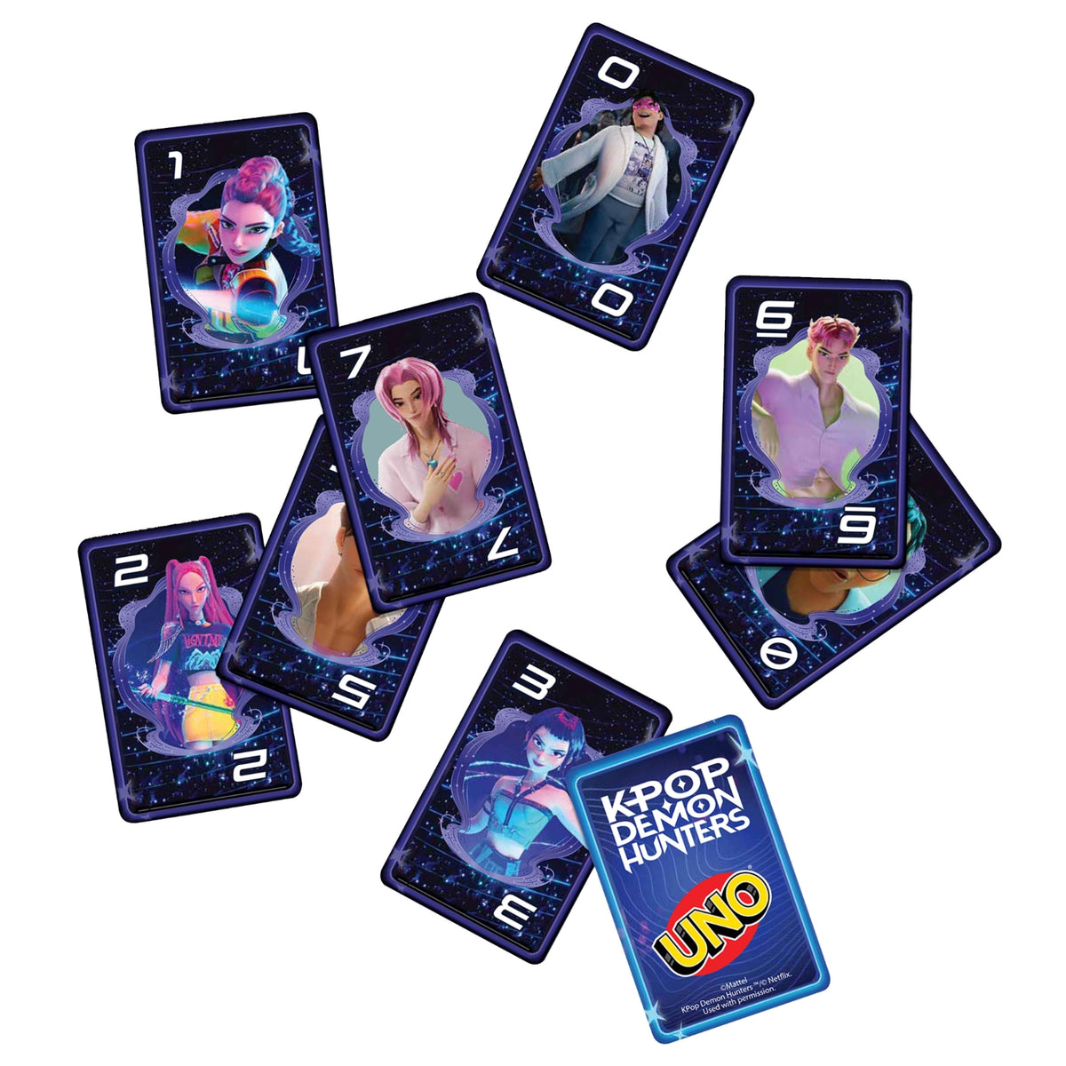 Mattel Uno KPop Demon Hunters