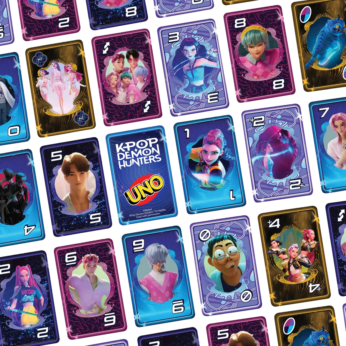 Mattel Uno KPop Demon Hunters