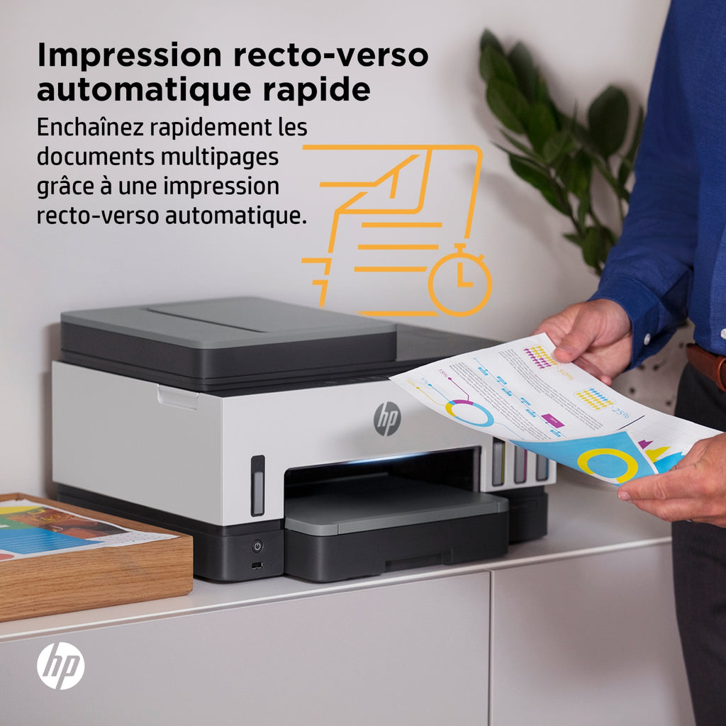 HP Imprimante multifonctions jet d'encre Smart Tank 7605