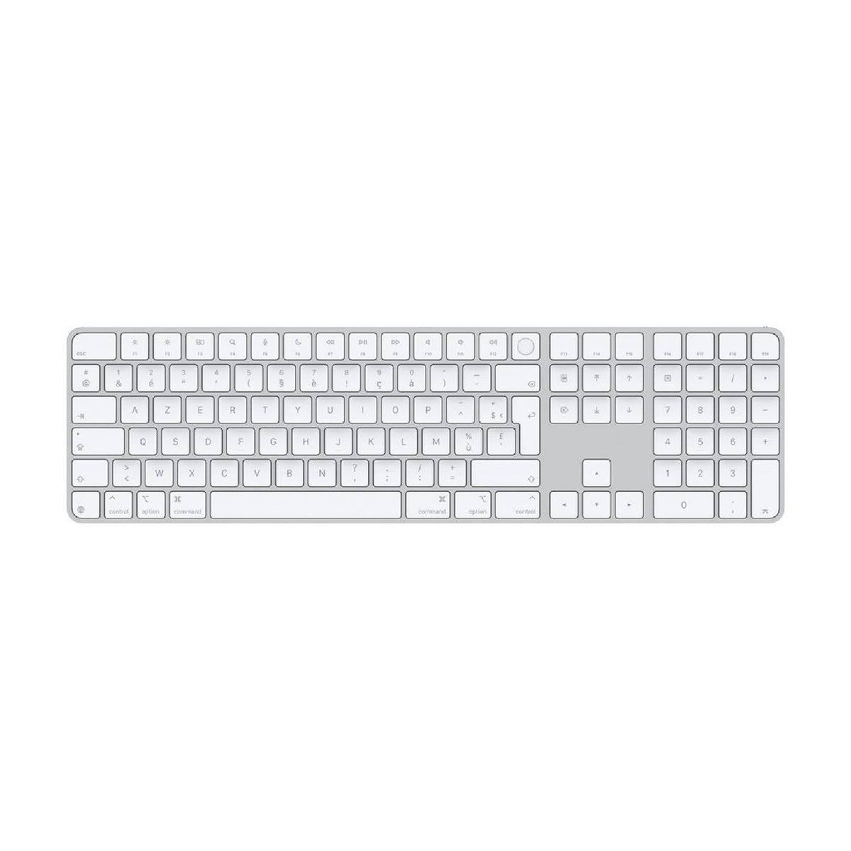 Apple Clavier sans fil Azerty Magic Keyboard avec pavé numérique