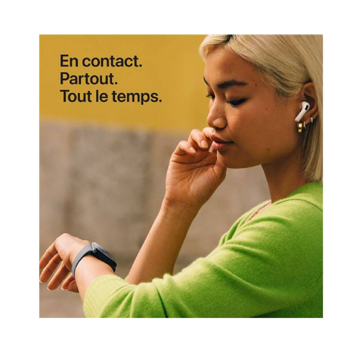 Apple Watch SE 3 GPS 40 mm Boîter Stellaire / bracelet sport Stellaire M/L (MEH54ZR/A)