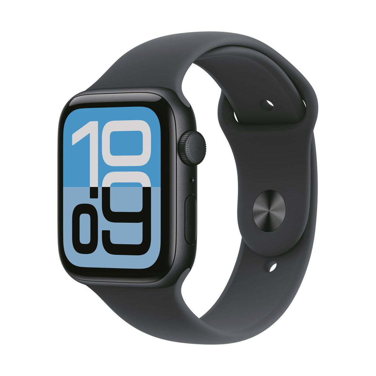 Apple Watch SE 3 GPS 44 mm boîtier noir / bracelet sport noir M/L (MEHQ4ZR/A)
