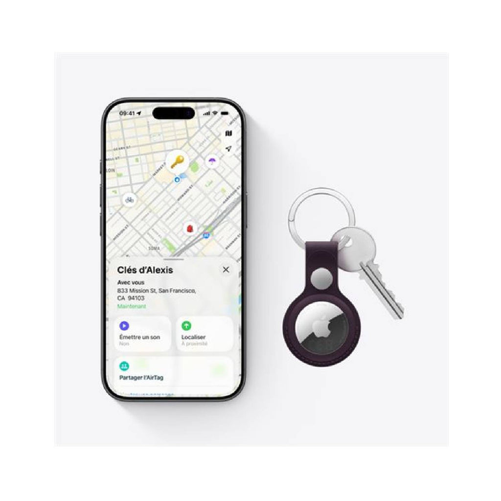 Apple Pack de 4 AirTag 2éme génération