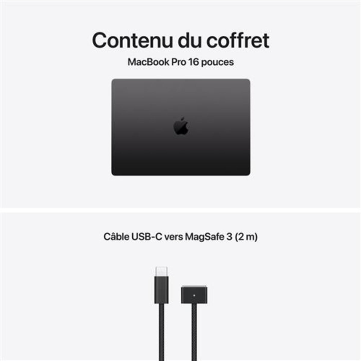 Apple MacBook Pro M5 Pro 16'' CPU 18 GPU 20 48 Go / 1 To Noir sidéral (MGEC4FN/A)