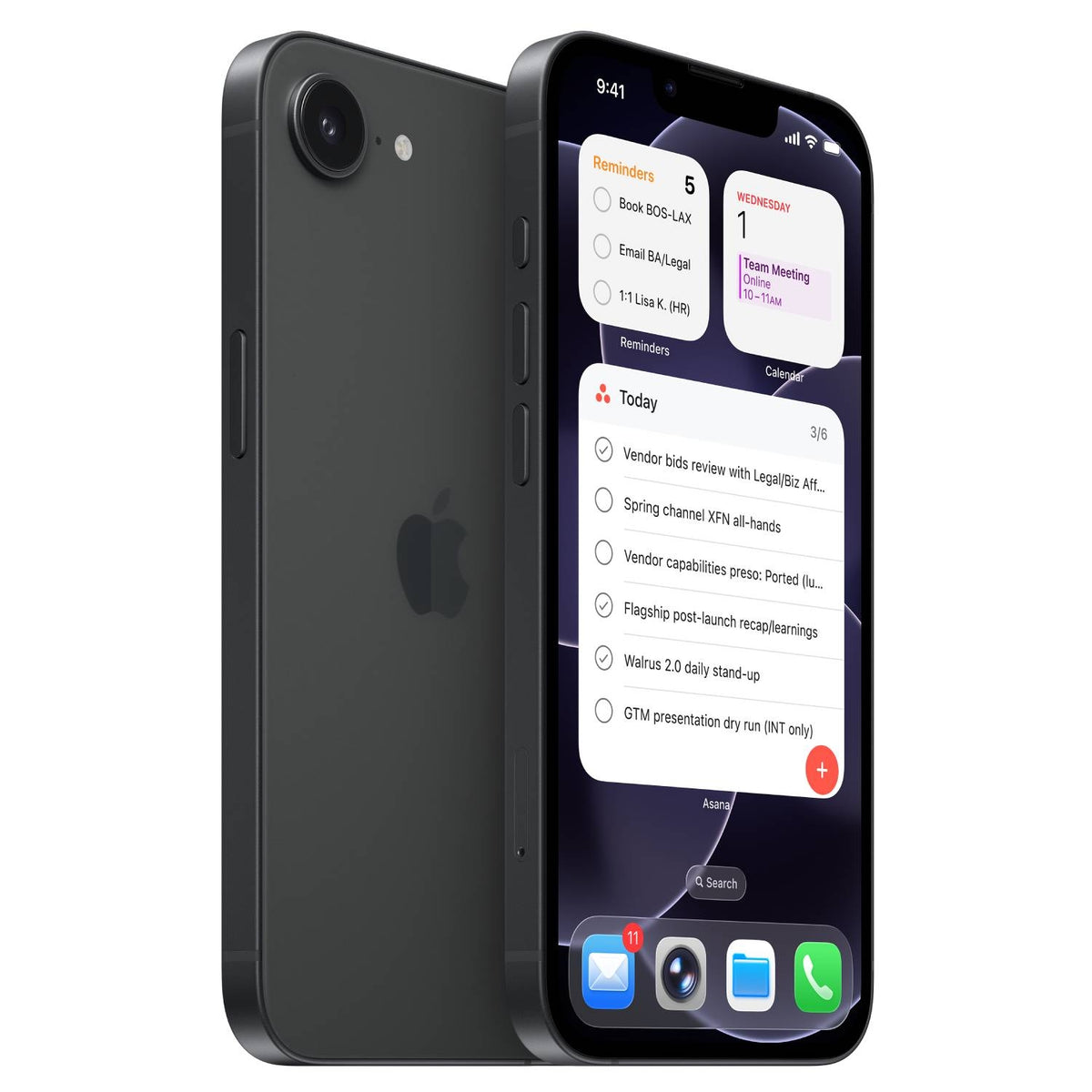 Apple iPhone 17e 256 Go Noir (MHRV4F/A)