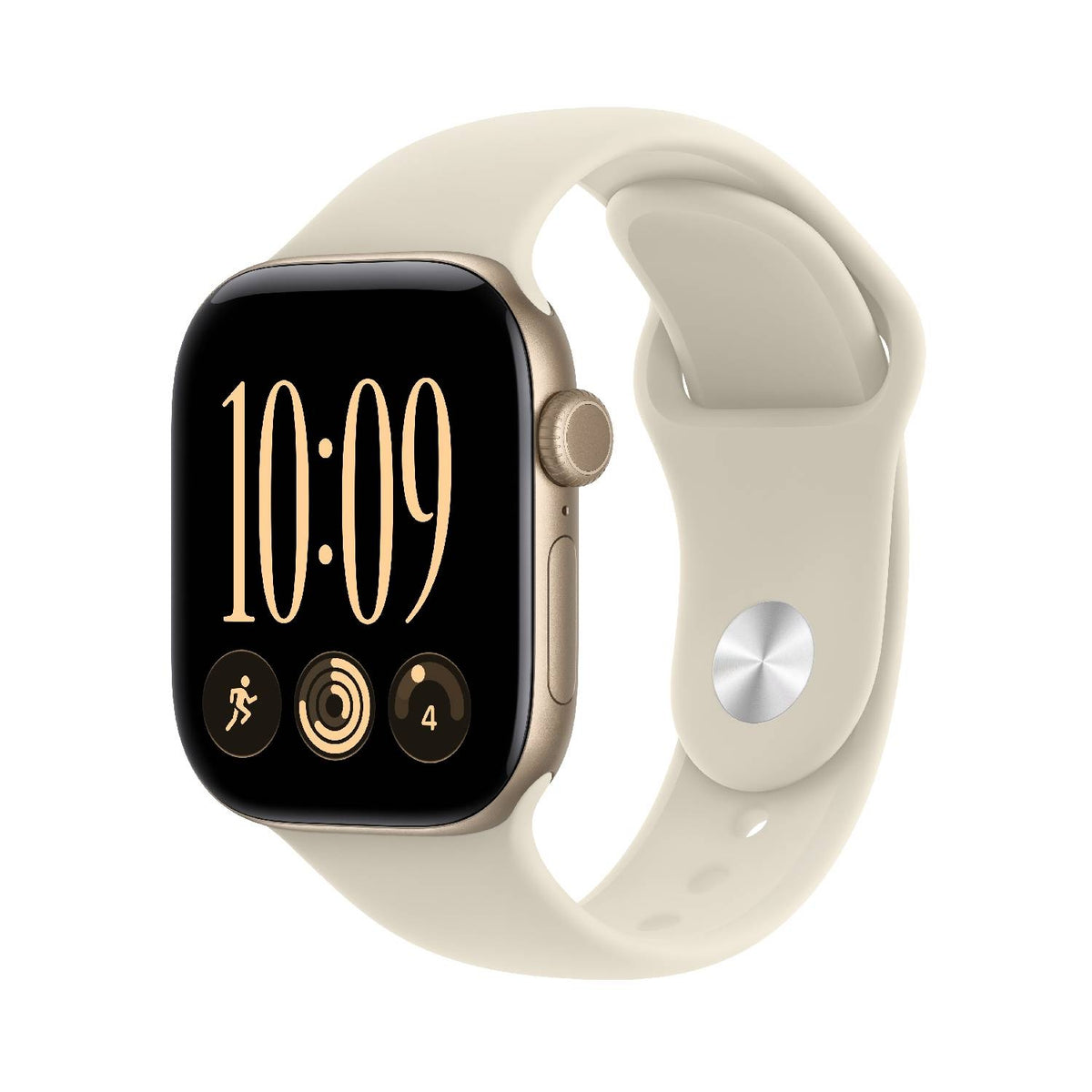 Apple Watch Series 12 GPS 42mm Or clair S/M