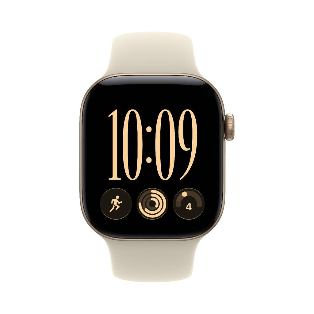 Apple Watch Series 12 GPS 42mm Or clair S/M