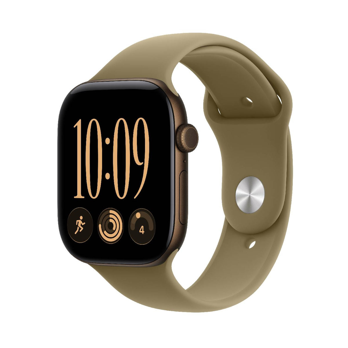 Apple Watch Series 12 GPS 46mm Bronze sombre M/L