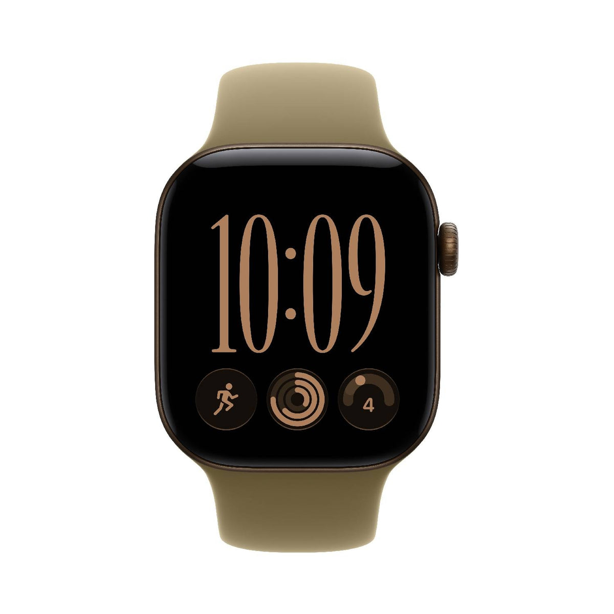 Apple Watch Series 12 GPS 46mm Bronze sombre M/L