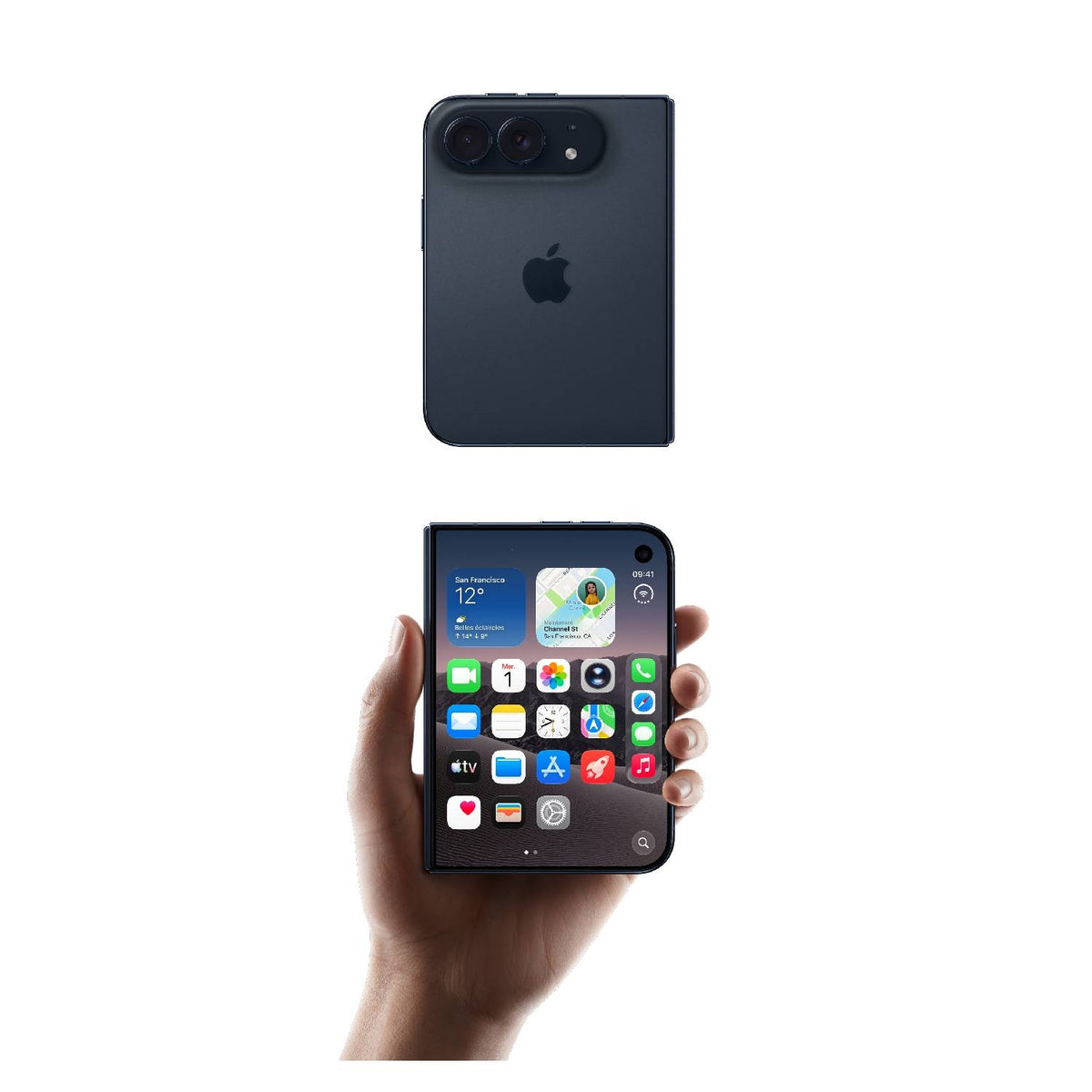 Apple iPhone Duo 1 To Ciel nocturne (MK2J4F/A)