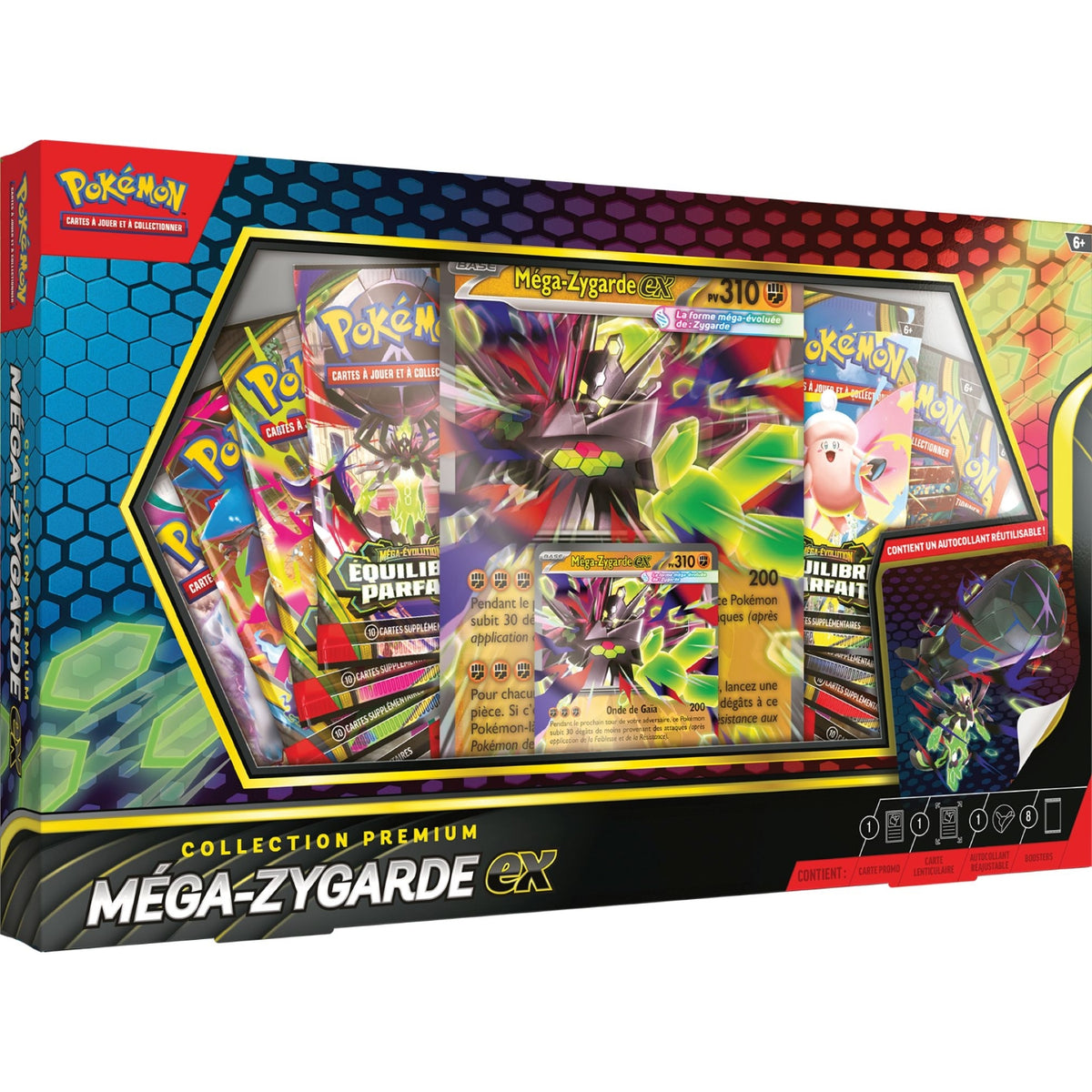 Asmodee Coffret Premium Mega Zygarde