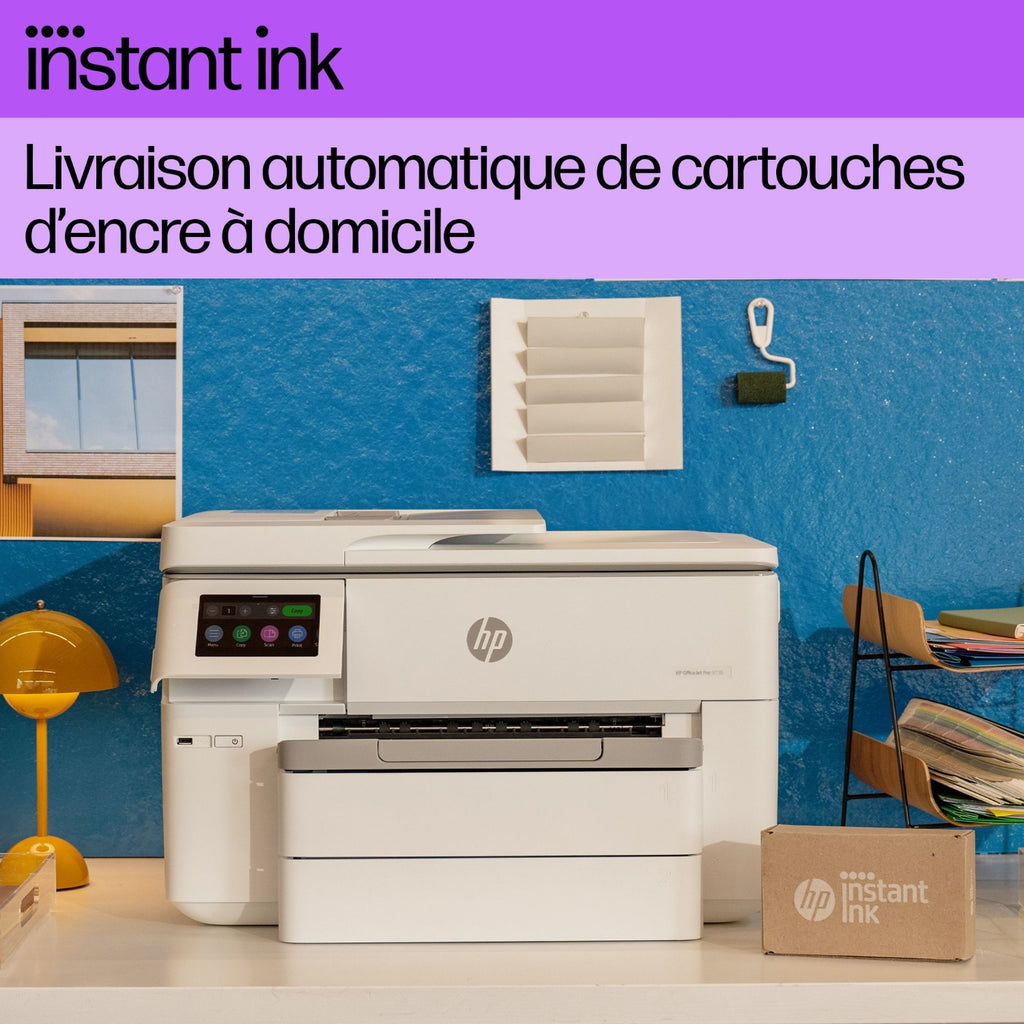 HP Imprimante multifonctions jet d'encre OfficeJet Pro 9730e