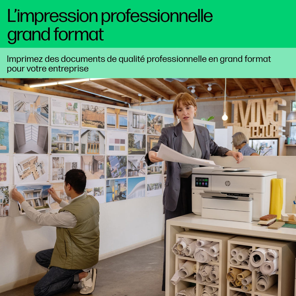 HP Imprimante multifonctions jet d'encre OfficeJet Pro 9730e