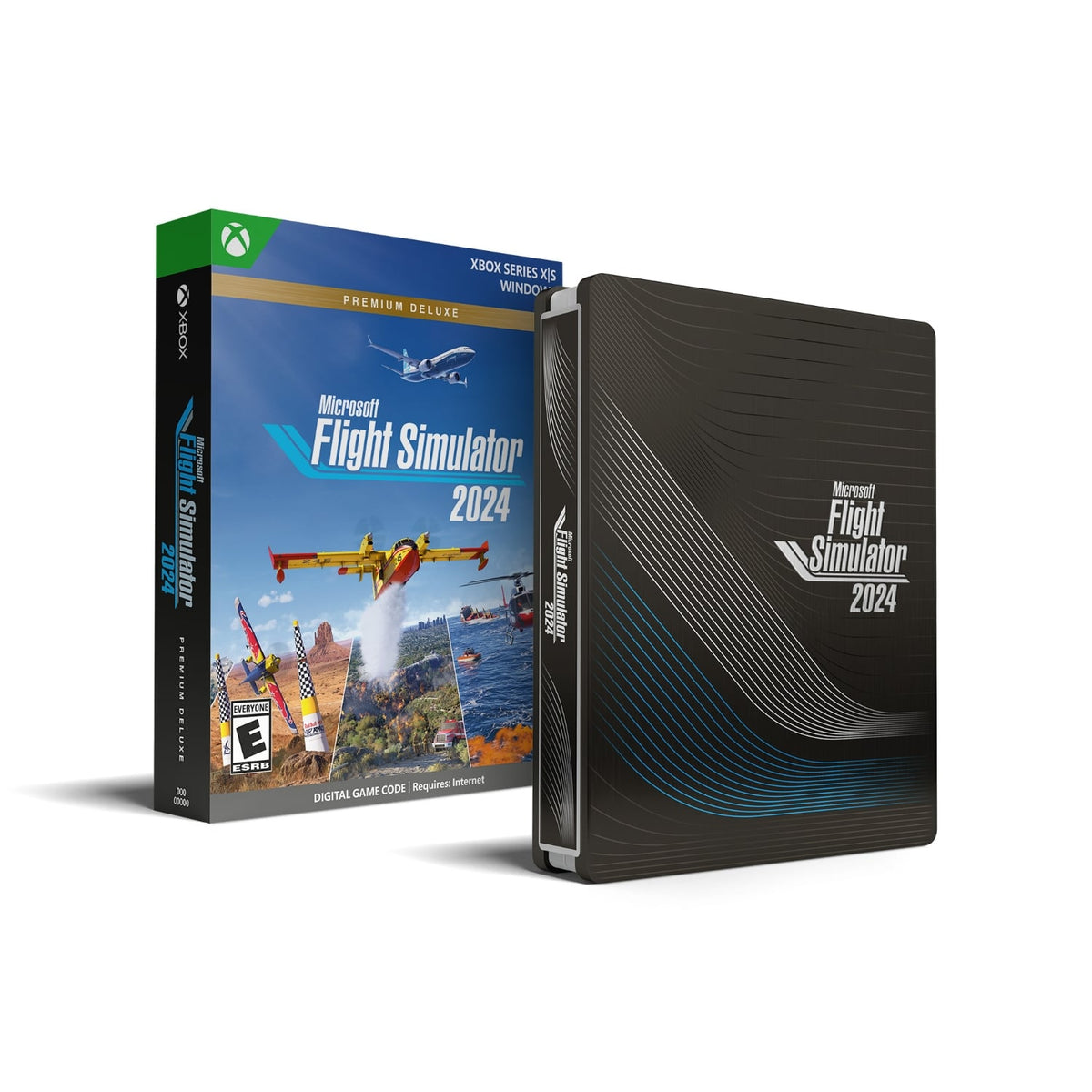 Microsoft Flight Simulator 2024 Edition Premium SteelBook Xbox Series X