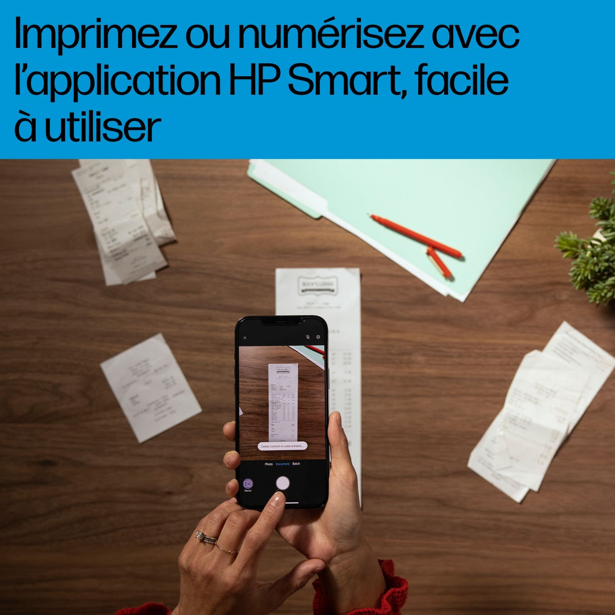 HP Imprimante multifonctions jet d'encre Instant Ink OfficeJet Pro 8132E