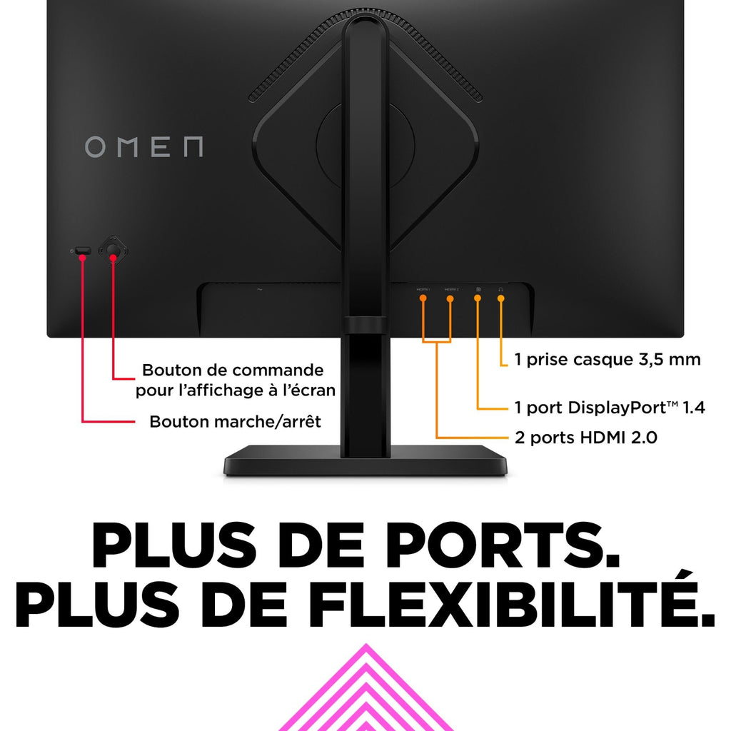 HP Ecran PC gamer 23,8'' OMEN by