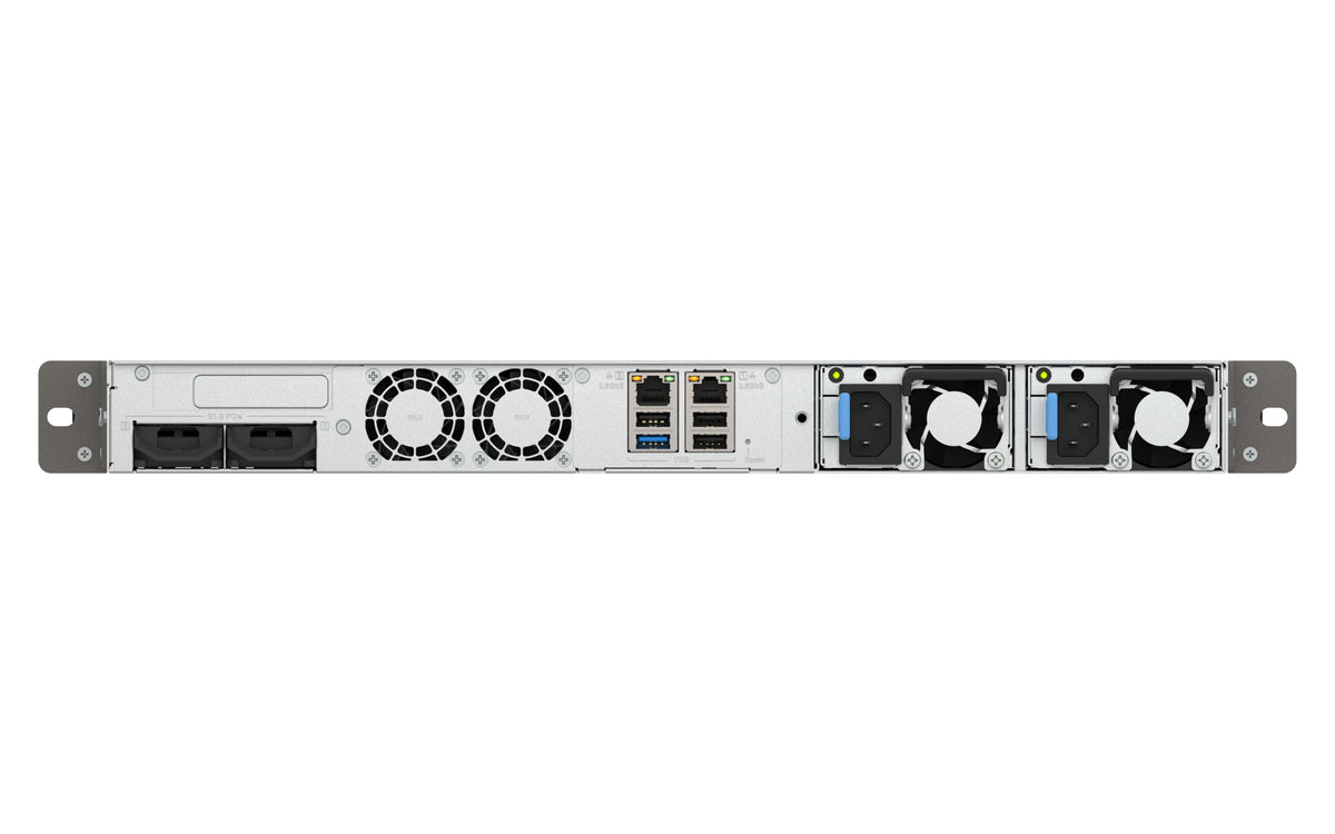 QNAP TS-H665U-RP Serveur de stockage Rack (1 U) 8 Go DDR5 0 To QNAP QTS Noir