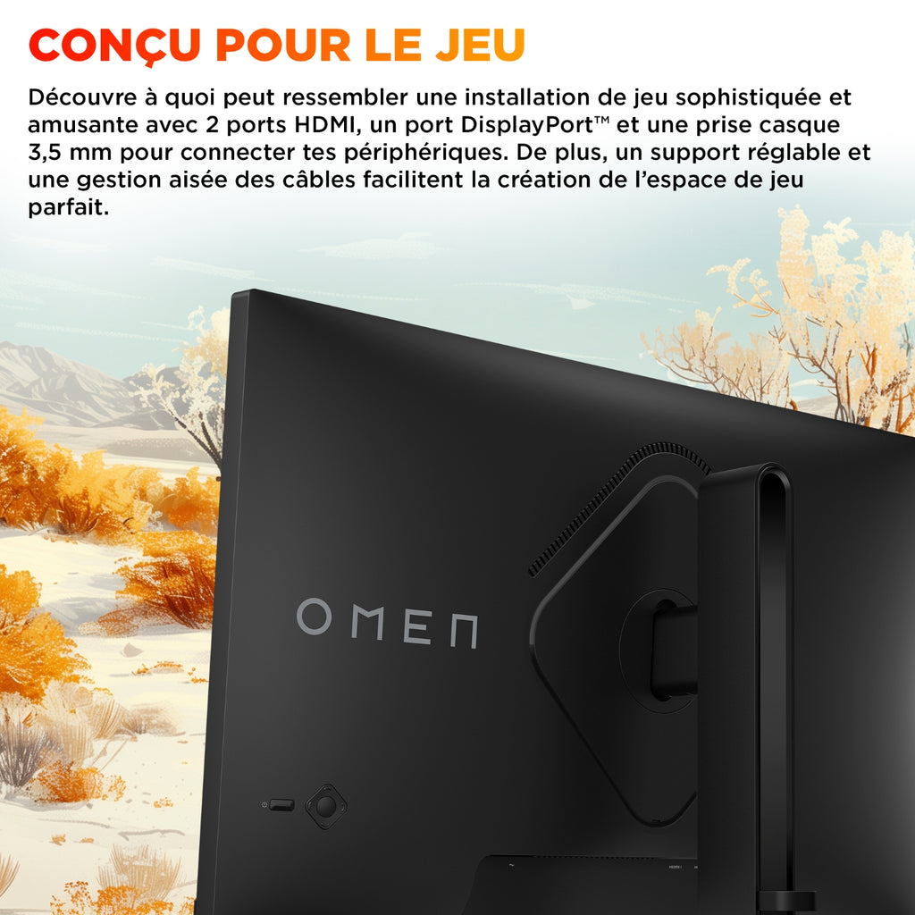 HP Ecran PC gamer 27'' Omen 27 G2