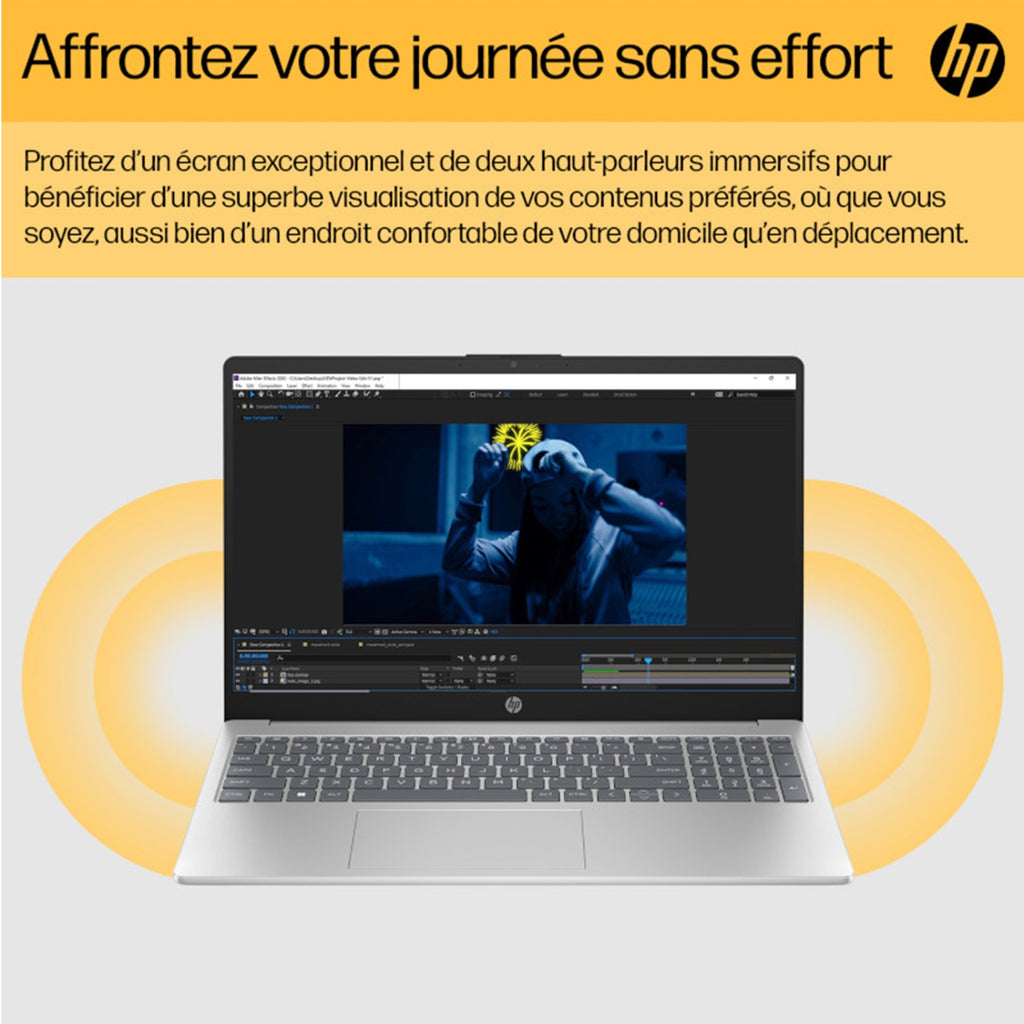 HP PC portable 15,6 AMD Ryzen 7 B7HP6EA