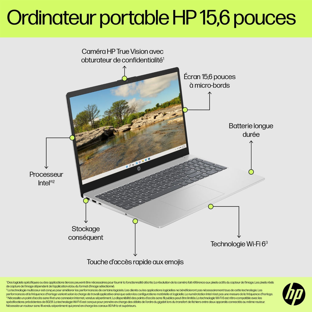 HP PC portable 15,6'' Core i5 15-FD0116NF