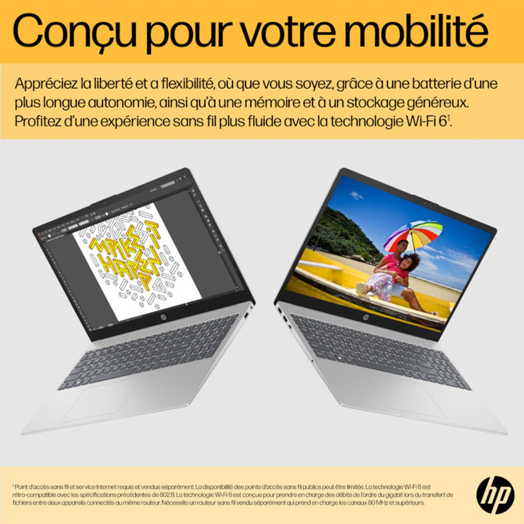 HP PC portable 15,6'' Ryzen 3 15-FC0129NF
