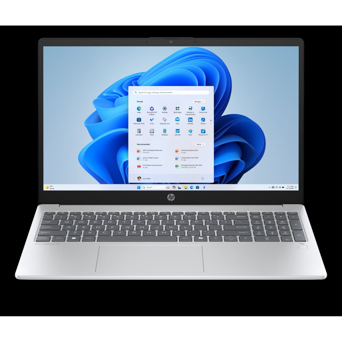 HP PC portable 17,3'' (43,9 cm) Ryzen 5 17-cp2012nf