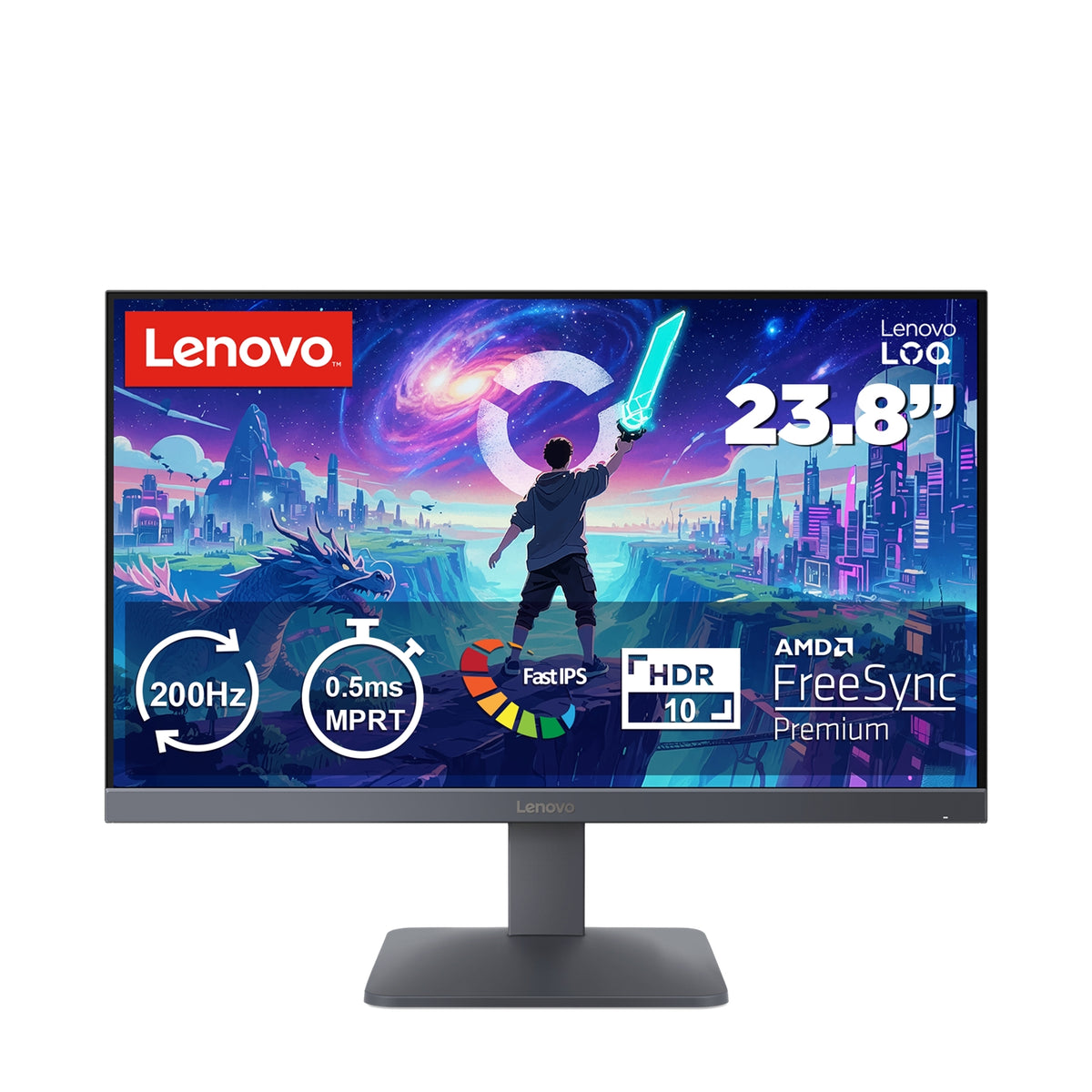 Lenovo Ecran PC gamer 23,8'' LOQ 24-10 68F1GACBEU