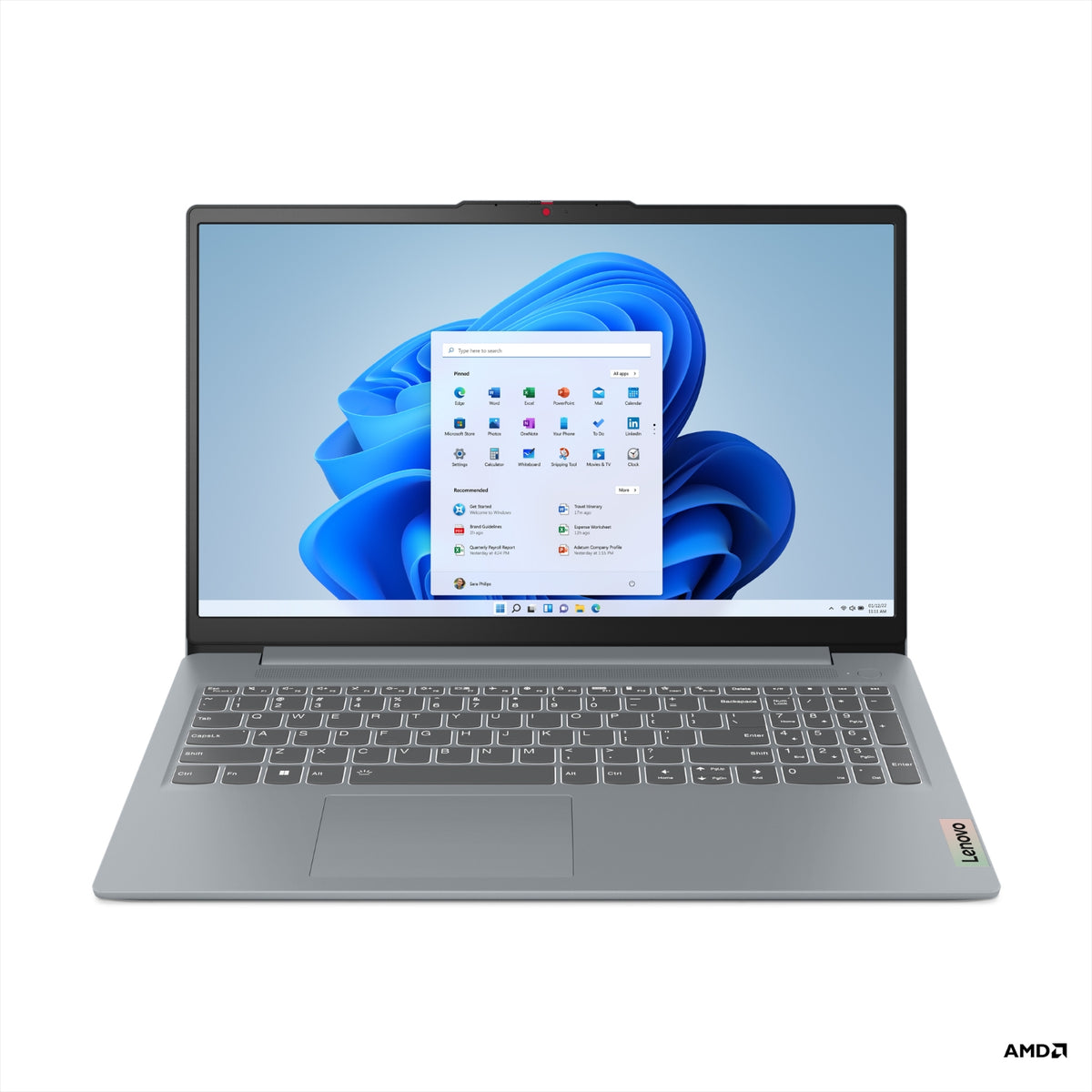Lenovo PC portable 15'6'' Ryzen 5 IdeaPad Slim 3 15AMN8 82XQ01KWFR