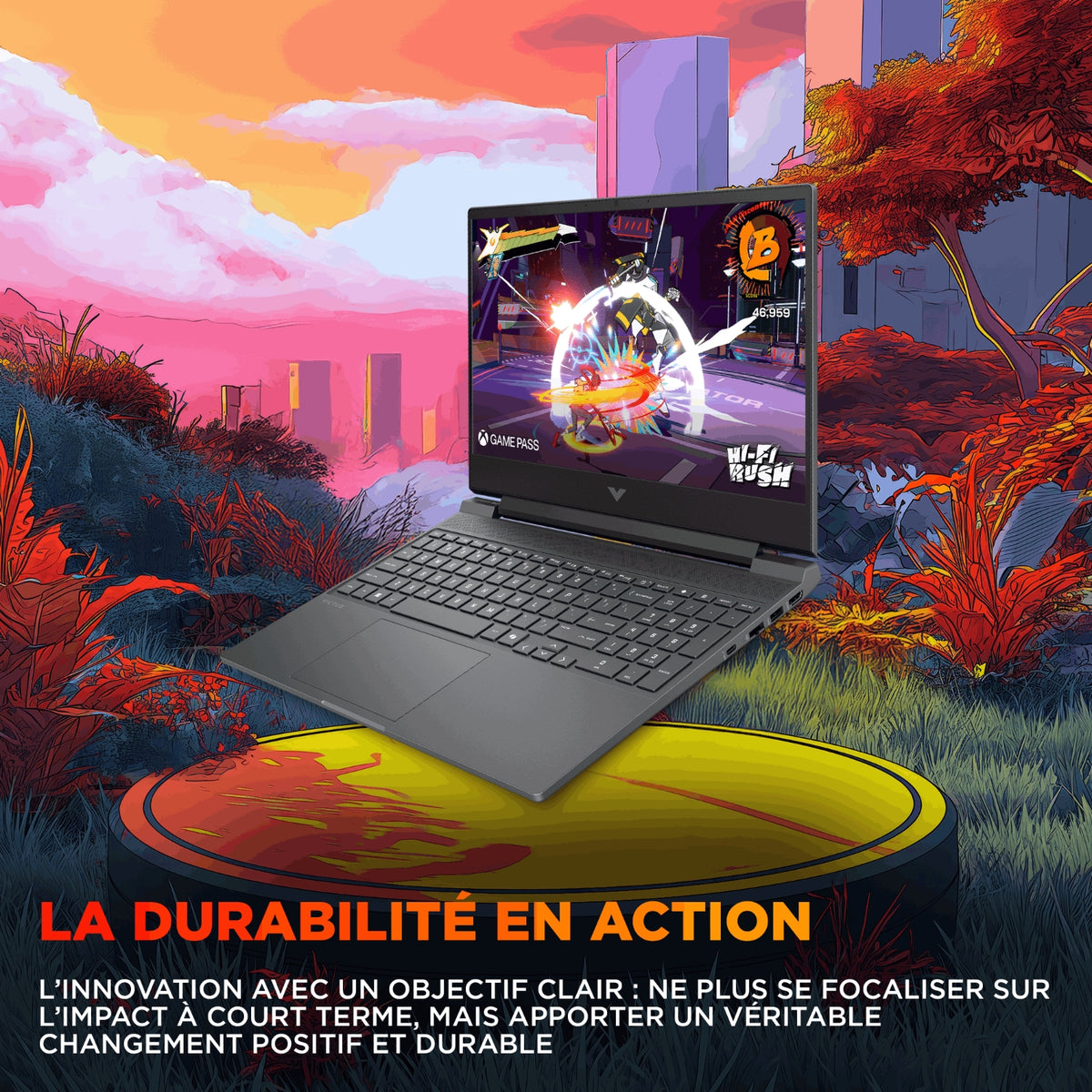 HP PC portable 15,6'' (39,6 cm) Ryzen AI 7 15-fb3041nf