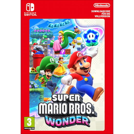 Nintendo Super Mario Bros. Wonder Standard Chinois traditionnel, Allemand, Néerlandais, Anglais, Espagnol, Français, Italien, Japonais, Coréen, Portugais, Russe Nintendo Switch